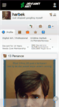 Mobile Screenshot of harbek.deviantart.com