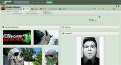 Desktop Screenshot of death--blooms.deviantart.com