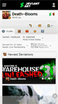 Mobile Screenshot of death--blooms.deviantart.com