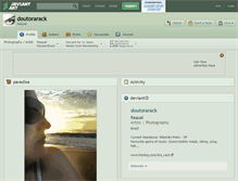 Tablet Screenshot of doutorarack.deviantart.com