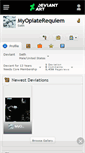 Mobile Screenshot of myopiaterequiem.deviantart.com