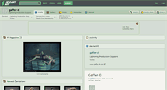 Desktop Screenshot of gaffer-d.deviantart.com