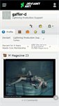Mobile Screenshot of gaffer-d.deviantart.com