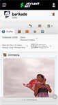 Mobile Screenshot of barikade.deviantart.com