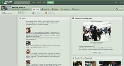 Desktop Screenshot of jenovajeans.deviantart.com