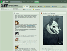 Tablet Screenshot of jenovajeans.deviantart.com