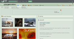 Desktop Screenshot of extravagant-rainbow.deviantart.com
