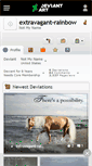 Mobile Screenshot of extravagant-rainbow.deviantart.com