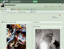 Tablet Screenshot of beautifulbyebye.deviantart.com