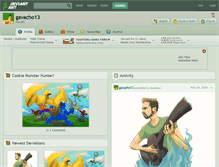 Tablet Screenshot of gavacho13.deviantart.com