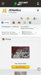 Mobile Screenshot of jemaddux.deviantart.com