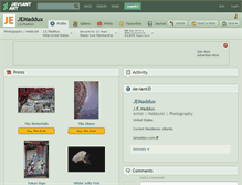 Tablet Screenshot of jemaddux.deviantart.com