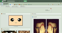 Desktop Screenshot of madarass.deviantart.com