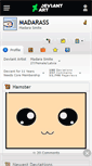 Mobile Screenshot of madarass.deviantart.com