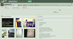 Desktop Screenshot of carmina2323.deviantart.com