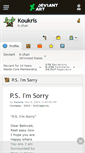 Mobile Screenshot of koukris.deviantart.com