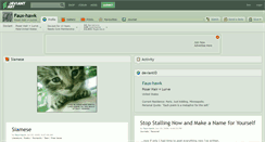 Desktop Screenshot of faux-hawk.deviantart.com