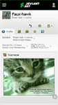 Mobile Screenshot of faux-hawk.deviantart.com