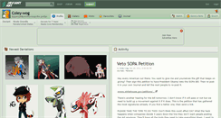 Desktop Screenshot of coley-wog.deviantart.com