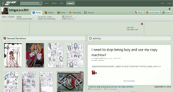 Desktop Screenshot of ichigolove309.deviantart.com