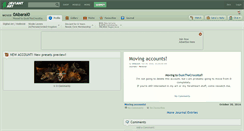 Desktop Screenshot of 0abarai0.deviantart.com