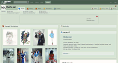 Desktop Screenshot of mushu-san.deviantart.com