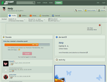 Tablet Screenshot of meip.deviantart.com