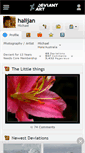 Mobile Screenshot of halijan.deviantart.com