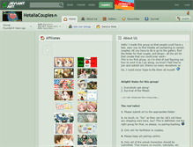 Tablet Screenshot of hetaliacouples.deviantart.com