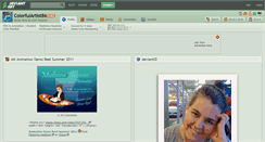 Desktop Screenshot of colorfulartist86.deviantart.com