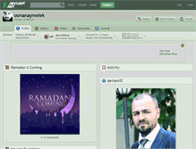 Tablet Screenshot of osmanaymelek.deviantart.com