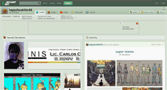 Desktop Screenshot of happyfacekiller88.deviantart.com