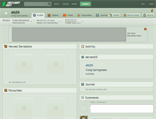 Tablet Screenshot of etchi.deviantart.com