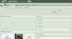 Desktop Screenshot of nicir.deviantart.com