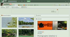 Desktop Screenshot of jamdebris.deviantart.com