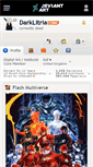 Mobile Screenshot of darklitria.deviantart.com