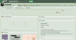 Desktop Screenshot of pocochump.deviantart.com