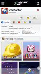 Mobile Screenshot of icondoctor.deviantart.com