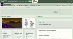Desktop Screenshot of acheronfans.deviantart.com