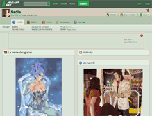 Tablet Screenshot of nadlia.deviantart.com
