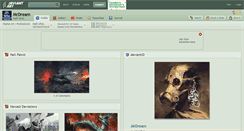 Desktop Screenshot of mrdream.deviantart.com