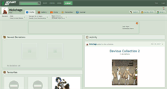 Desktop Screenshot of mickchago.deviantart.com