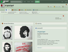 Tablet Screenshot of oh-good-god.deviantart.com