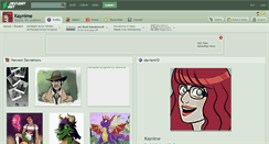 Desktop Screenshot of kaynime.deviantart.com