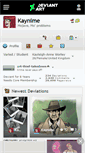 Mobile Screenshot of kaynime.deviantart.com