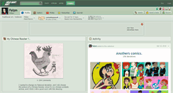 Desktop Screenshot of felzm.deviantart.com