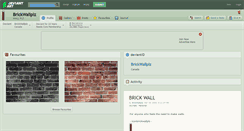 Desktop Screenshot of brickwallplz.deviantart.com