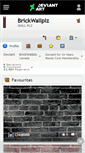 Mobile Screenshot of brickwallplz.deviantart.com