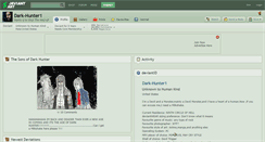 Desktop Screenshot of dark-hunter1.deviantart.com