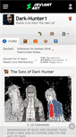 Mobile Screenshot of dark-hunter1.deviantart.com